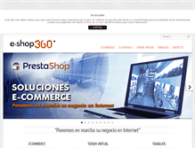 Tablet Screenshot of e-shop360.es